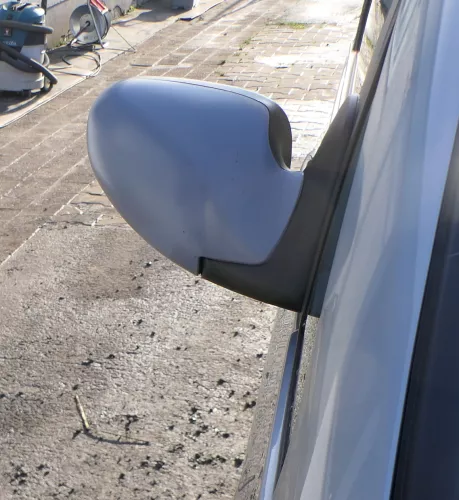 VW Sharan Galaxy WGR elektrischer Spiegel Außenspiegel rechts silber grau 2QTC  (165783)