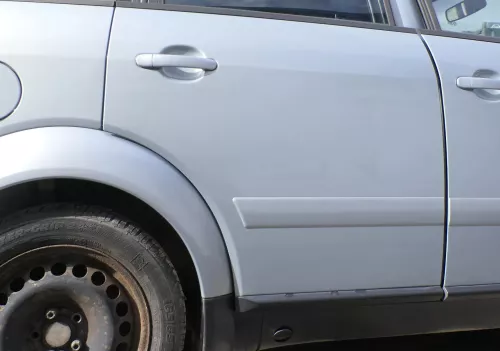 Audi A2 8Z Tür mit Türblatt hinten rechts blau LY7R - ohne Anbauteile