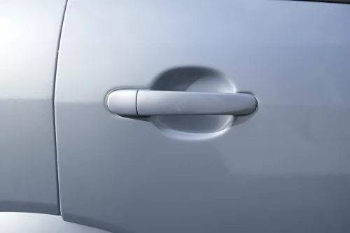 Audi A2 8Z Tür mit Türblatt hinten rechts blau LY7R - ohne Anbauteile (165824)