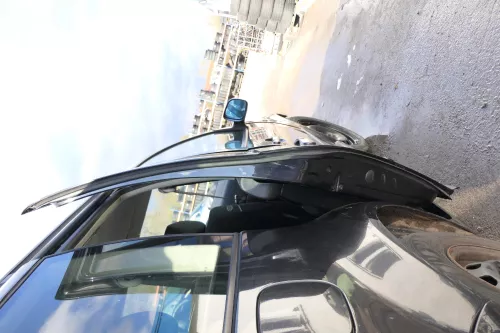 VW Golf 4 Bora Tür hinten rechts nur Kombi / Variant schwarz LC9Z -ohne Anbautei (166214)