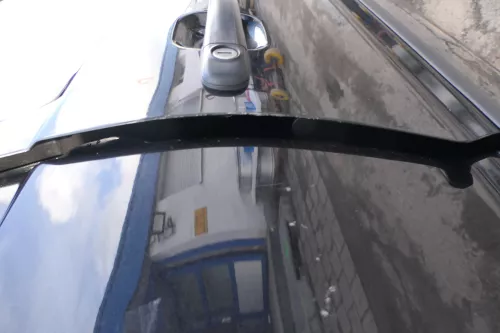 VW Polo 6N 6N2 Tür vorne rechts Beifahrertür 2/3-Türer schwarz LC9Z (166332)
