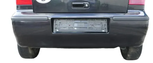 VW Polo 6N2 Stoßstange hinten Heckstoßstange Stoßfänger schwarz LC9Z