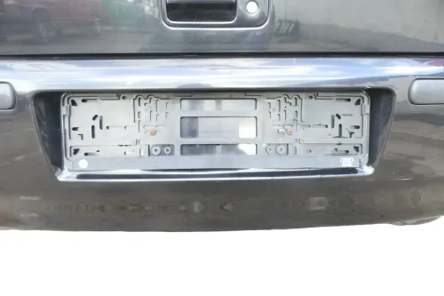 VW Polo 6N2 Stoßstange hinten Heckstoßstange Stoßfänger schwarz LC9Z (166336)
