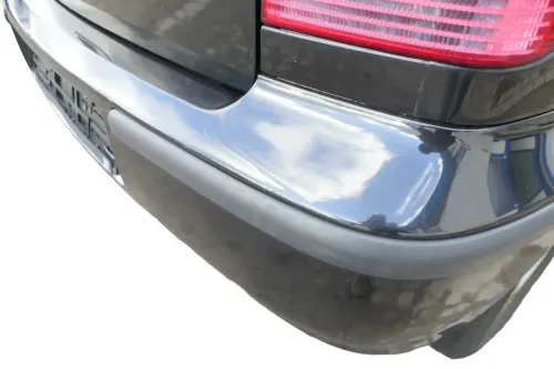 VW Polo 6N2 Stoßstange hinten Heckstoßstange Stoßfänger schwarz LC9Z (166336)