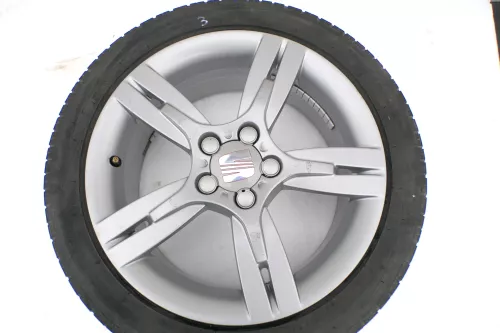 1x Seat Ibiza 6L Alufelge 6L0601025J 6L0 601 025 J 6j x 15 H2 ET43  5x100    3