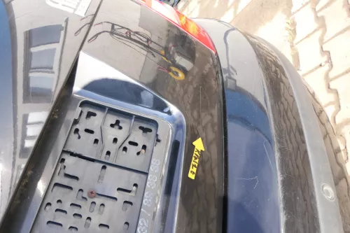 Skoda Fabia 6Y6 Schrägheck Heckklappe Kofferraumklappe hinten schwarz LF9R (166389)