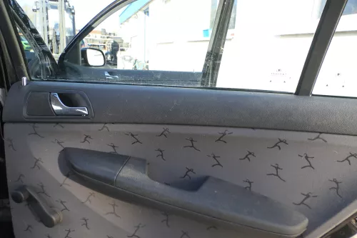 4 x Skoda Fabia 6Y Stufenheck Türverkleidung Verkleidung Tür vorn vorne links re (166394)