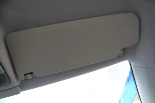 Skoda Fabia 6Y Sonnenblenden Sonnenblende grau rechts vorne 6Y1857552Q X14 (166401)