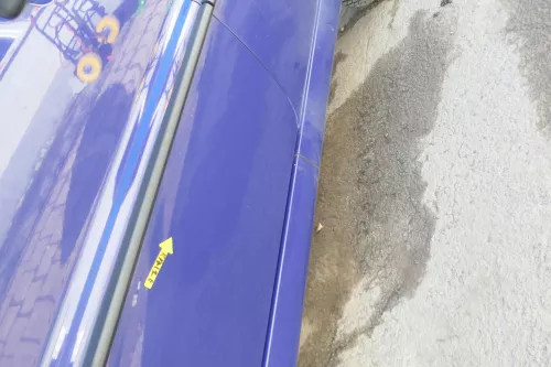 VW Polo 6N 6N2 Tür vorne links Fahrertür 2/3-Türer blau LD5D (166480)