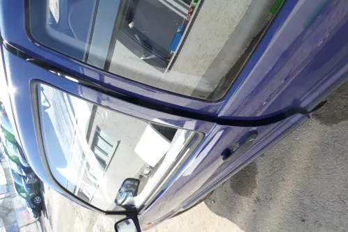 VW Polo 6N 6N2 Tür vorne links Fahrertür 2/3-Türer blau LD5D (166480)