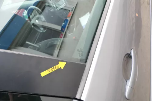 VW Golf 5 V 1K Tür Türblatt vorne rechts Beifahrertür 2/3-Türer grau LA7T (166521)