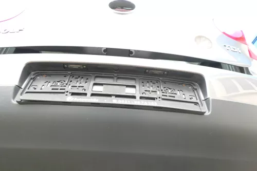 VW Golf 5 1K Limousine Stoßstange hinten Heckstoßstange grau LA7T (166525)