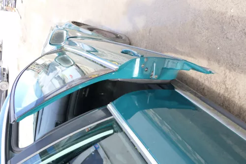 VW Passat 3B 3BG Kombi + Limo Tür vorne rechts Beifahrertür grün LB6G (166568)