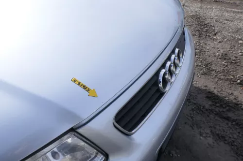 Audi A3 8L Motorhaube Frontklappe Haube silber LY7M auch für Facelift (166587)