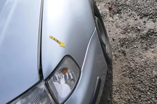Audi A3 8L Kotflügel vorne links grau silber LY7M (166591)