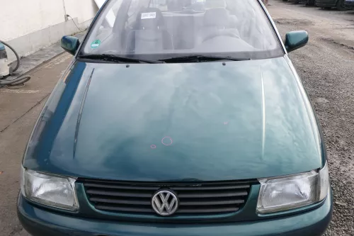 VW Polo 6N Motorhaube Klappe vorn vorne grün LC6P (166607)