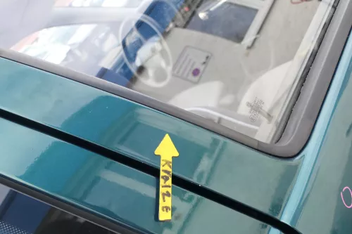 VW Polo 6N 6N2 Tür vorne rechts Beifahrertür 2/3-Türer grün LC6P (166612)