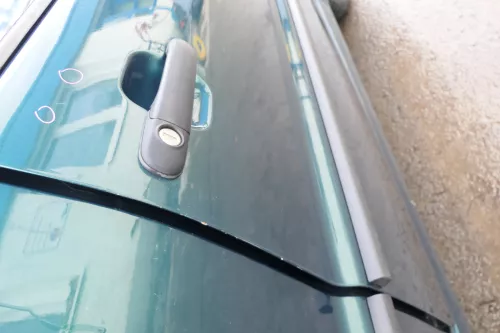 VW Polo 6N 6N2 Tür vorne rechts Beifahrertür 2/3-Türer grün LC6P (166612)