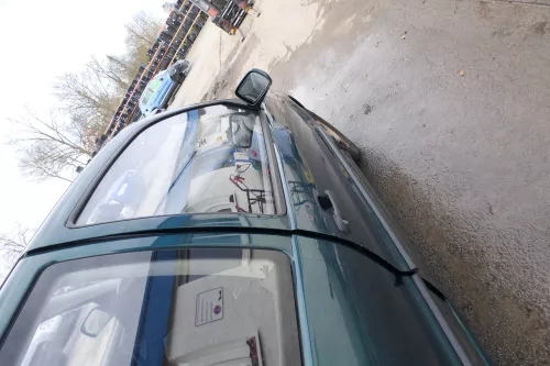 VW Polo 6N 6N2 Tür vorne rechts Beifahrertür 2/3-Türer grün LC6P (166612)