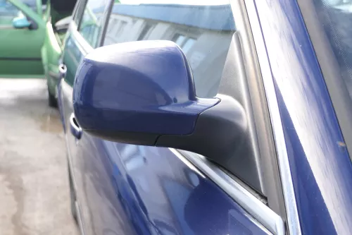 VW Passat 3B 3BG elektrischer Spiegel Außenspiegel rechts Glas blau LA5E (166650)