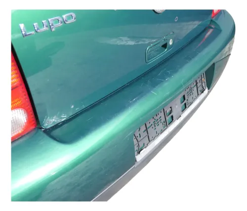 VW Lupo Stoßstange hinten Heckstoßstange Stoßfänger grün LA6N (166672)