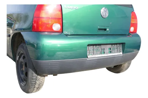 VW Lupo Stoßstange hinten Heckstoßstange Stoßfänger grün LA6N (166672)