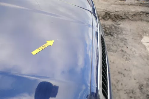 Skoda Octavia 1U Motorhaube Haube Klappe vorne grau LF5U  blau mit Grill (166685)