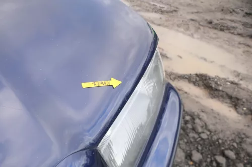 Skoda Octavia 1U Motorhaube Haube Klappe vorne grau LF5U  blau mit Grill (166685)