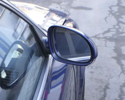 VW Passat 3BG elektrischer Spiegel Außenspiegel rechts blau LD5Q Blinker (166727)