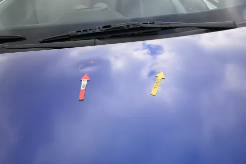 Seat Arosa 6H Facelift Motorhaube Haube Klappe vorne blau LS5N (166802)