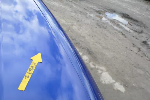 Seat Arosa 6H Facelift Motorhaube Haube Klappe vorne blau LS5N (166802)