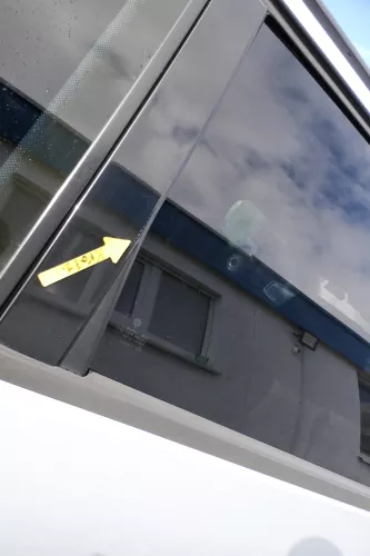 VW Passat 3B 3BG 3B6 Kombi Avant Tür hinten rechts mit Scheibe grau silber LB7Z (166903)