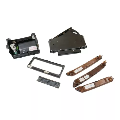 VW Passat 3B 3BG Becherhalter Verkleidung Aschenbecher Dekor Holz Optik (166961)