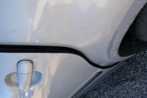 VW Passat 3B 3BG Limousine Tür hinten links silber grau LB7Z satinsilber (166972)