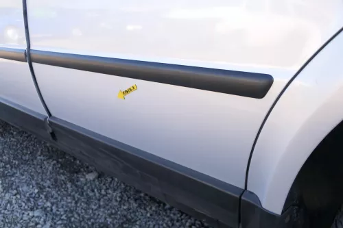 VW Passat 3B 3BG Limousine Tür hinten links silber grau LB7Z satinsilber (166972)