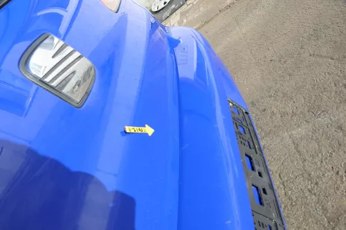 Seat Ibiza 6L Heckklappe Klappe hinten Kofferraumklappe blau LS5G ohneBremsleuch (167194)
