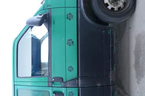 VW T4 Tür vorne rechts grün LA6N Beifahrertür 701831056H bis ca. 1996 ohne Anbau