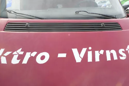 VW T4 Transporter Pritsche Motorhaube Haube Klappe vorne rot LK3A (167300)