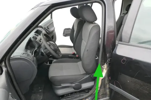 Skoda Fabia 5J Türdichtung Dichtung Tür vorne links Fahrertür 5J0867365E rechts (167360)