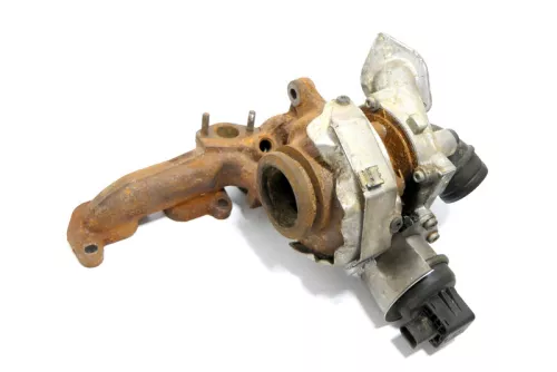 VW Passat Golf 6 Touran Turbolader Turbo Druckdose 03L253056D 1,6 TDI CAY (167392)