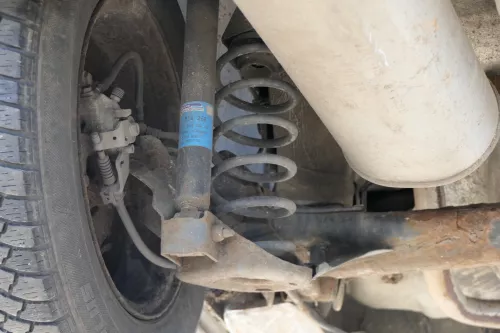 2x VW Golf 4 Bora Federbein Stoßdämpfer + Feder Federn hinten links + rechts  (167462)