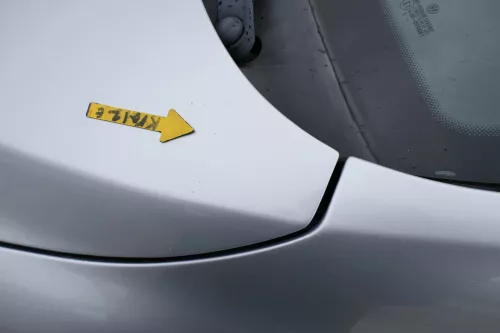 VW Fox 5Z Motorhaube Klappe vorn vorne silber LA7W Haube (167476)