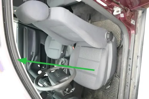 Audi A4 B5 Türdichtung Dichtung Tür vorne links Fahrertür innen auch rechts Beif