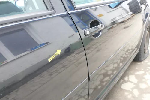 VW Golf 4 Limousine Tür hinten rechts schwarz LC9Z (KEINkombi) (167529)