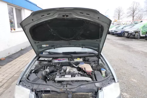 VW Passat 3BG Motorhaube Klappe vorne vorn Haube grau stonegrau LA7S (167586)
