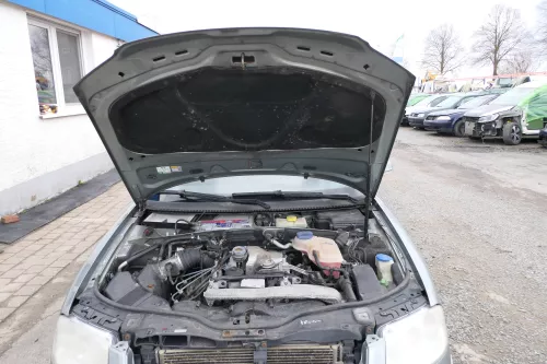 VW Passat 3BG Motorhaube Klappe vorne vorn Haube grau stonegrau LA7S (167586)