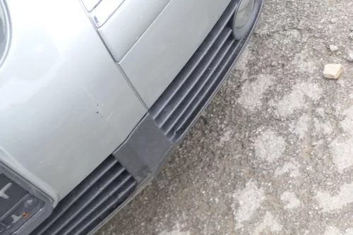 VW Passat 3BG Stoßstange vorne Frontstoßstange Stoßfänger grau LA7S SWR (167595)
