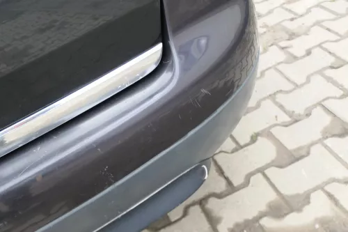 Audi A6 4B Kombi Avant Stoßstange hinten Heckstoßstange blau lila LZ4V - PDC (167796)