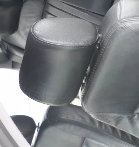 Audi A4 B5 A6 4B Kopfstütze vorne vorn oder hinten Leder onyx