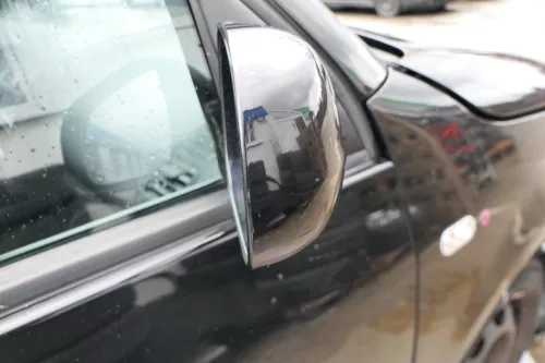 VW Lupo Arosa manueller Spiegel Außenspiegel rechts schwarz L041  (167840)